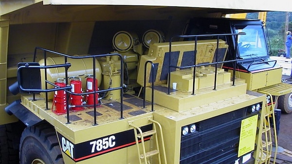 Ручная система защита отсека ДВС