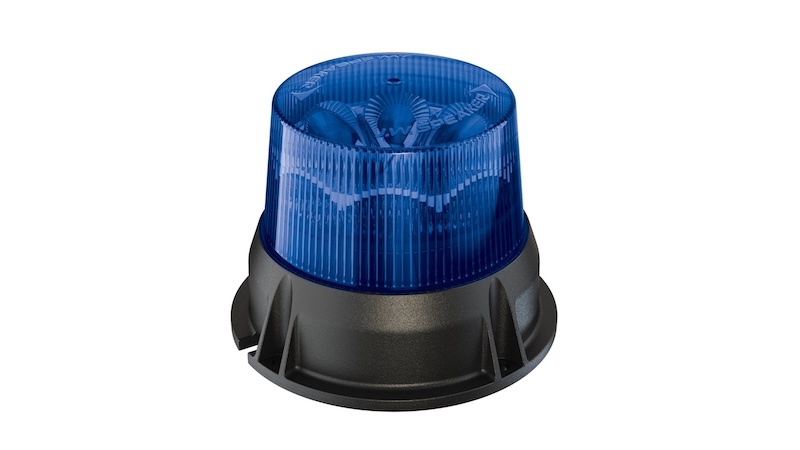 LED проблесковый маячок синего цвета