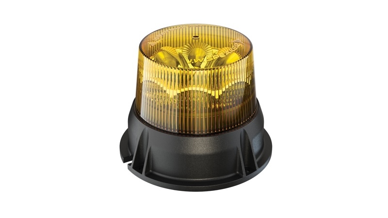 LED проблесковый маячок оранжевого цвета